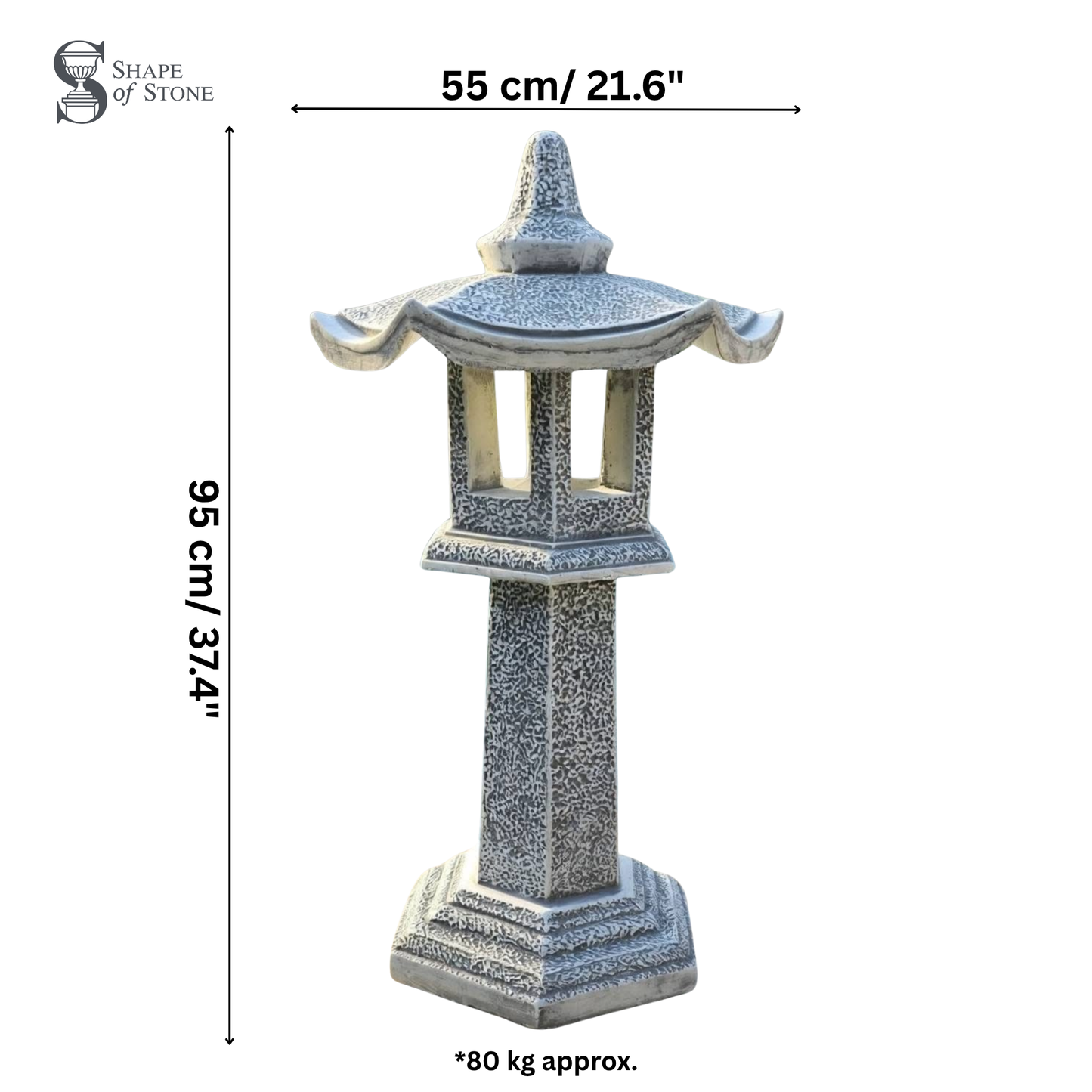 Kyoto Stone Lantern – Reconstituted Stone Garden Feature