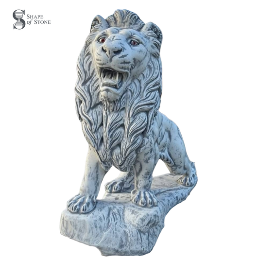 Majestic Lion Statue – Reconstituted Stone Garden Ornament