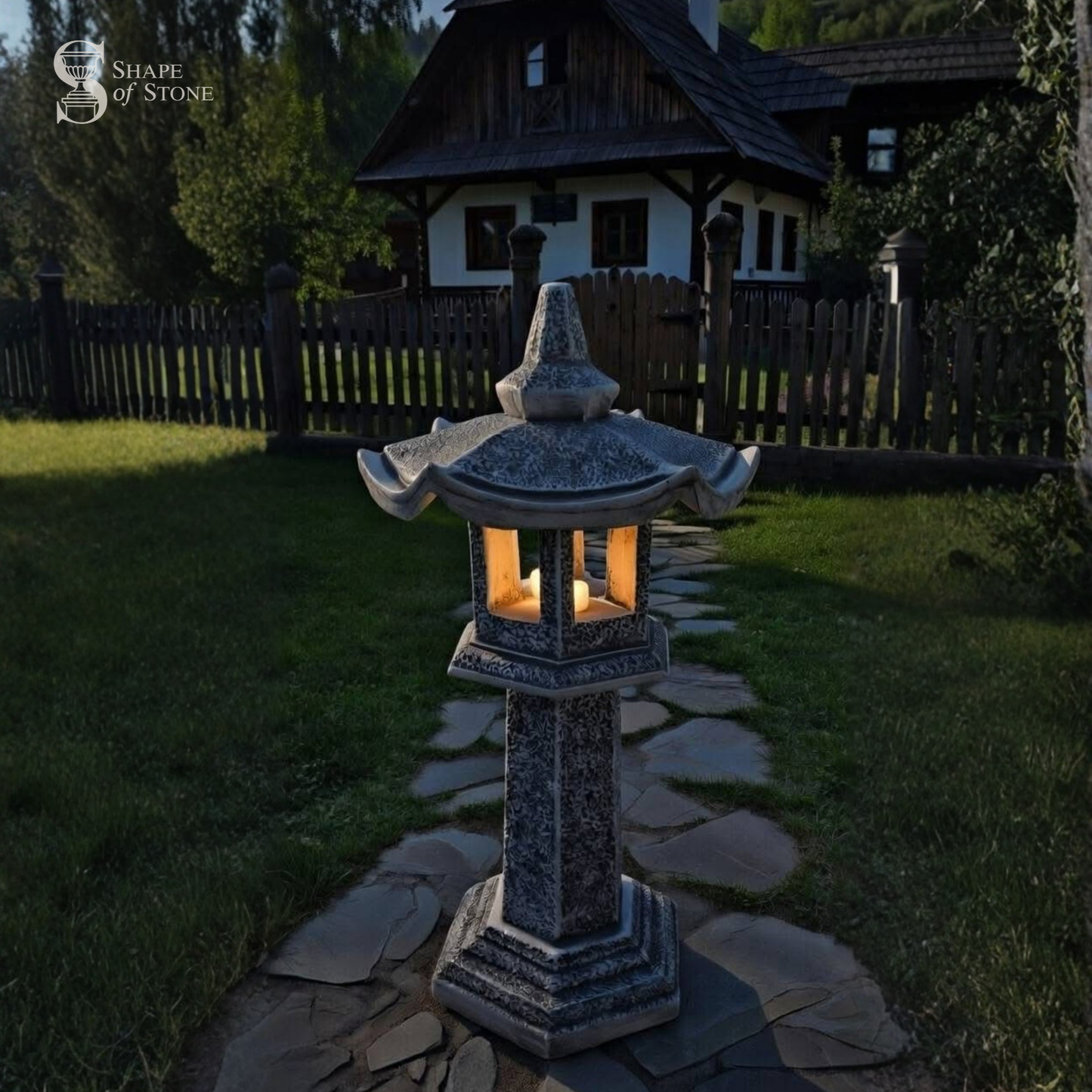 Kyoto Stone Lantern – Reconstituted Stone Garden Feature